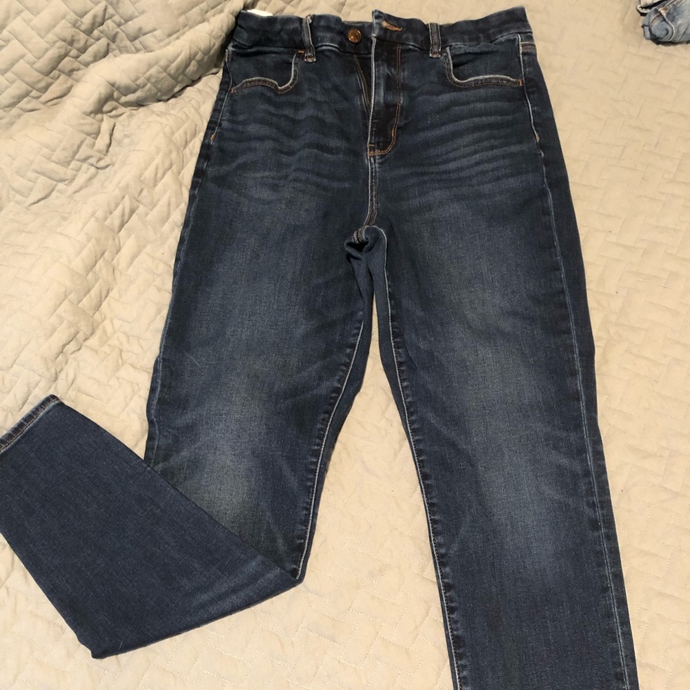 American Eagle Womens Curvy Super Hi-Rise Jegging Size 10